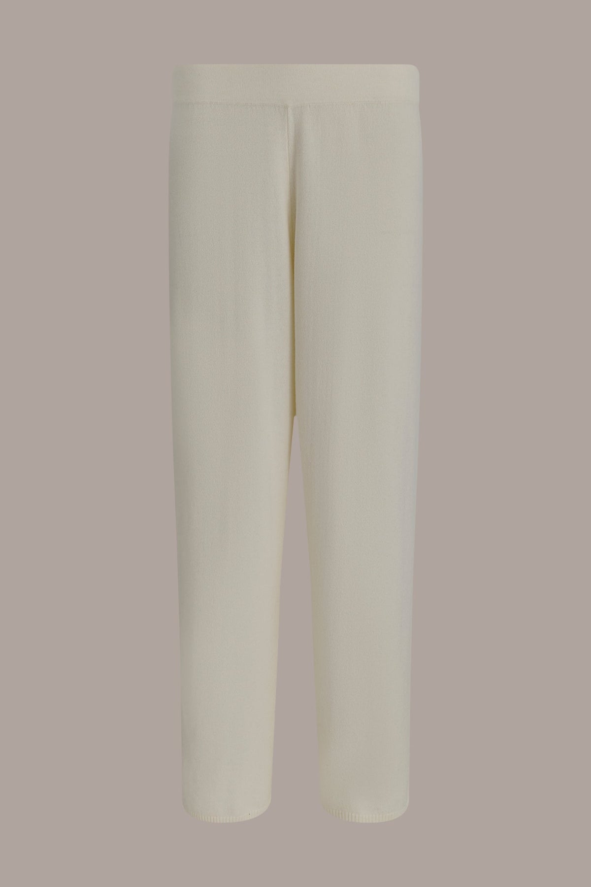 HIGH-RISE WIDE-LEG SWEATER ANKLE PANT