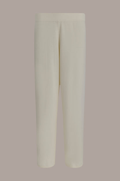 HIGH-RISE WIDE-LEG SWEATER ANKLE PANT