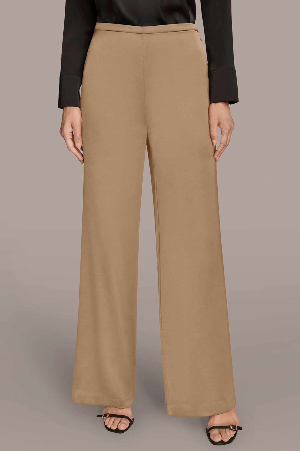WIDE LEG PULL ON PANT