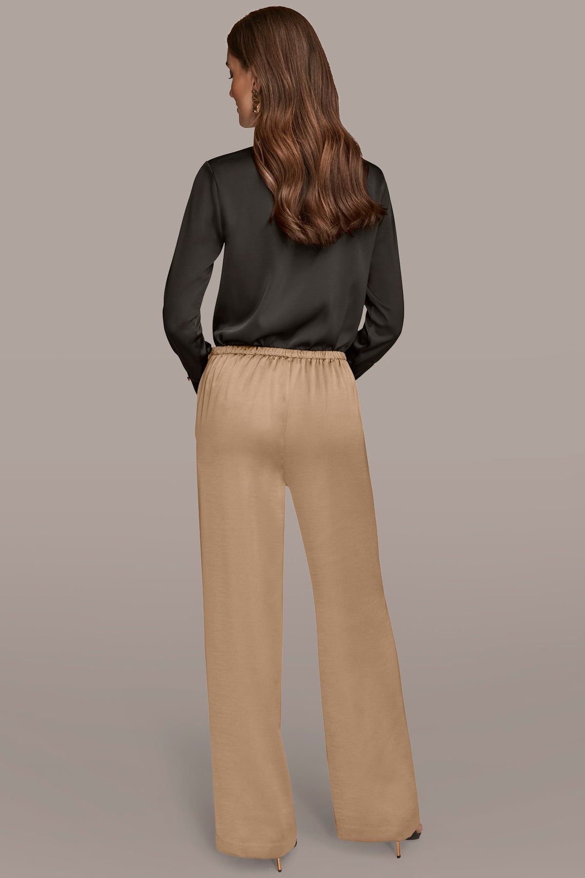 WIDE LEG PULL ON PANT