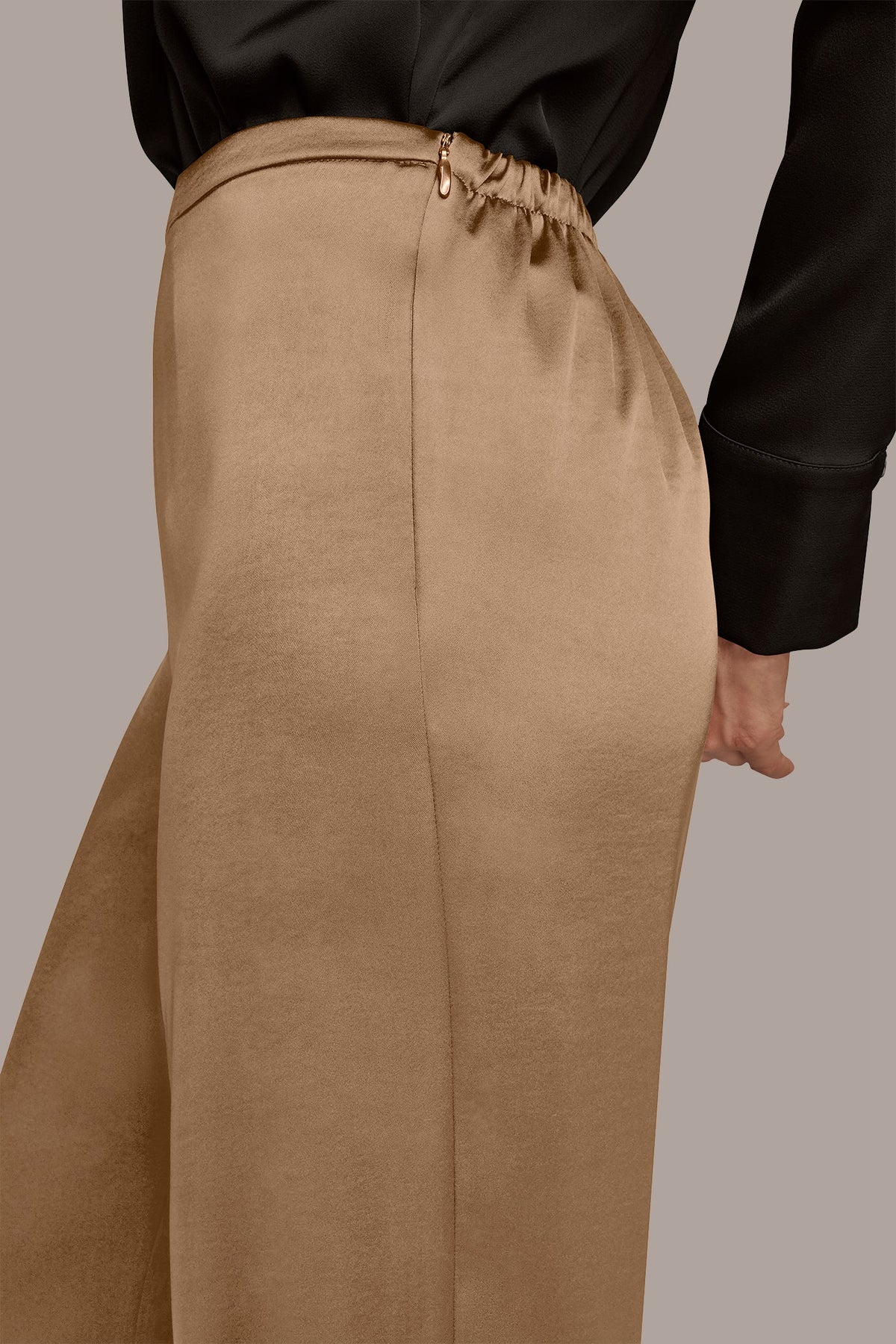 WIDE LEG PULL ON PANT