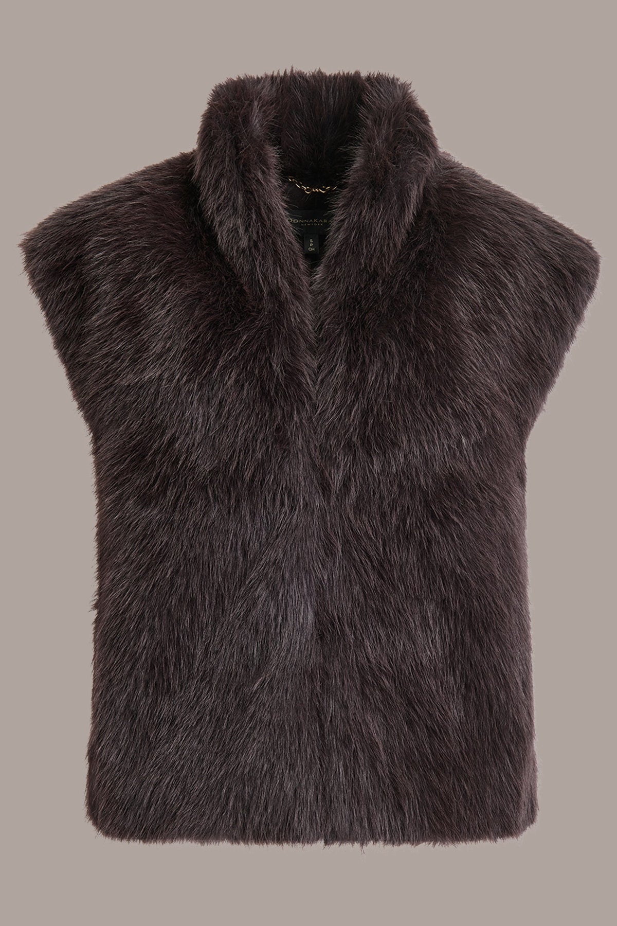 FAUX FUR VEST