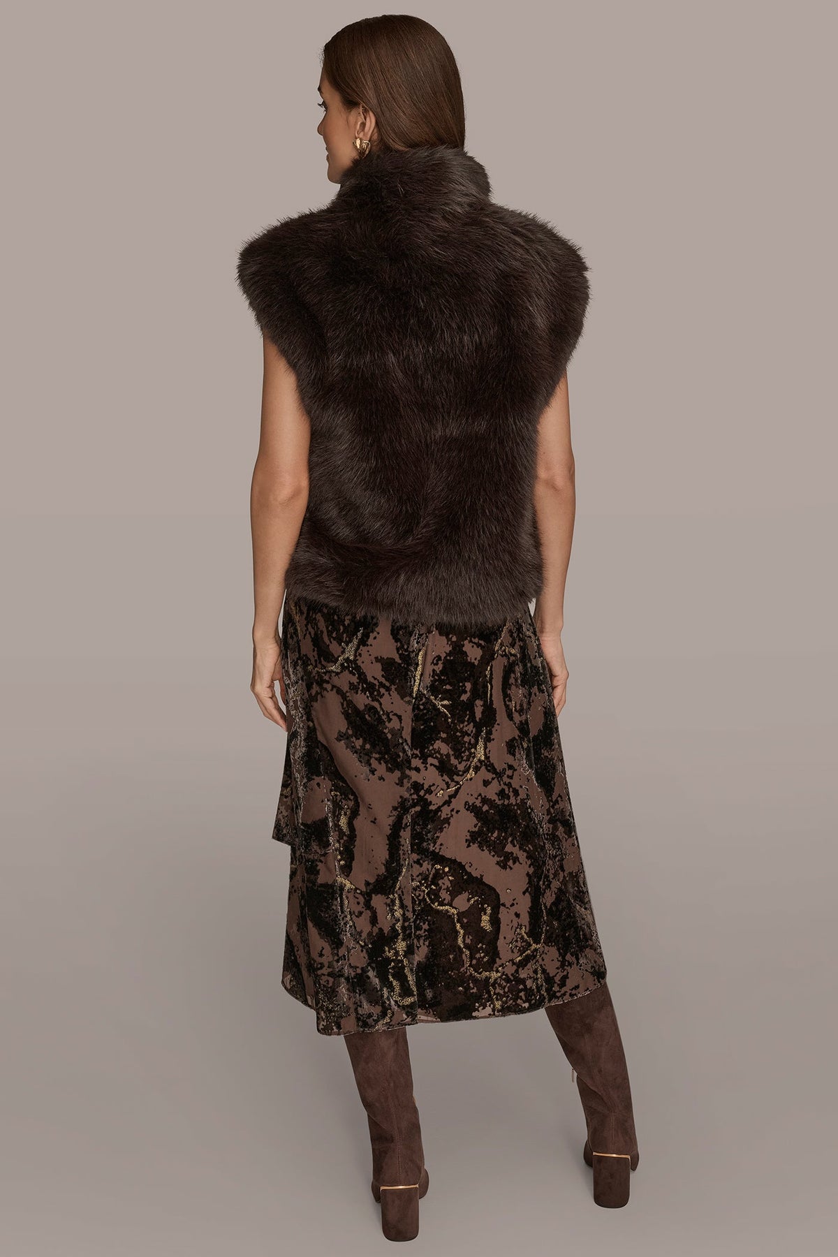 FAUX FUR VEST