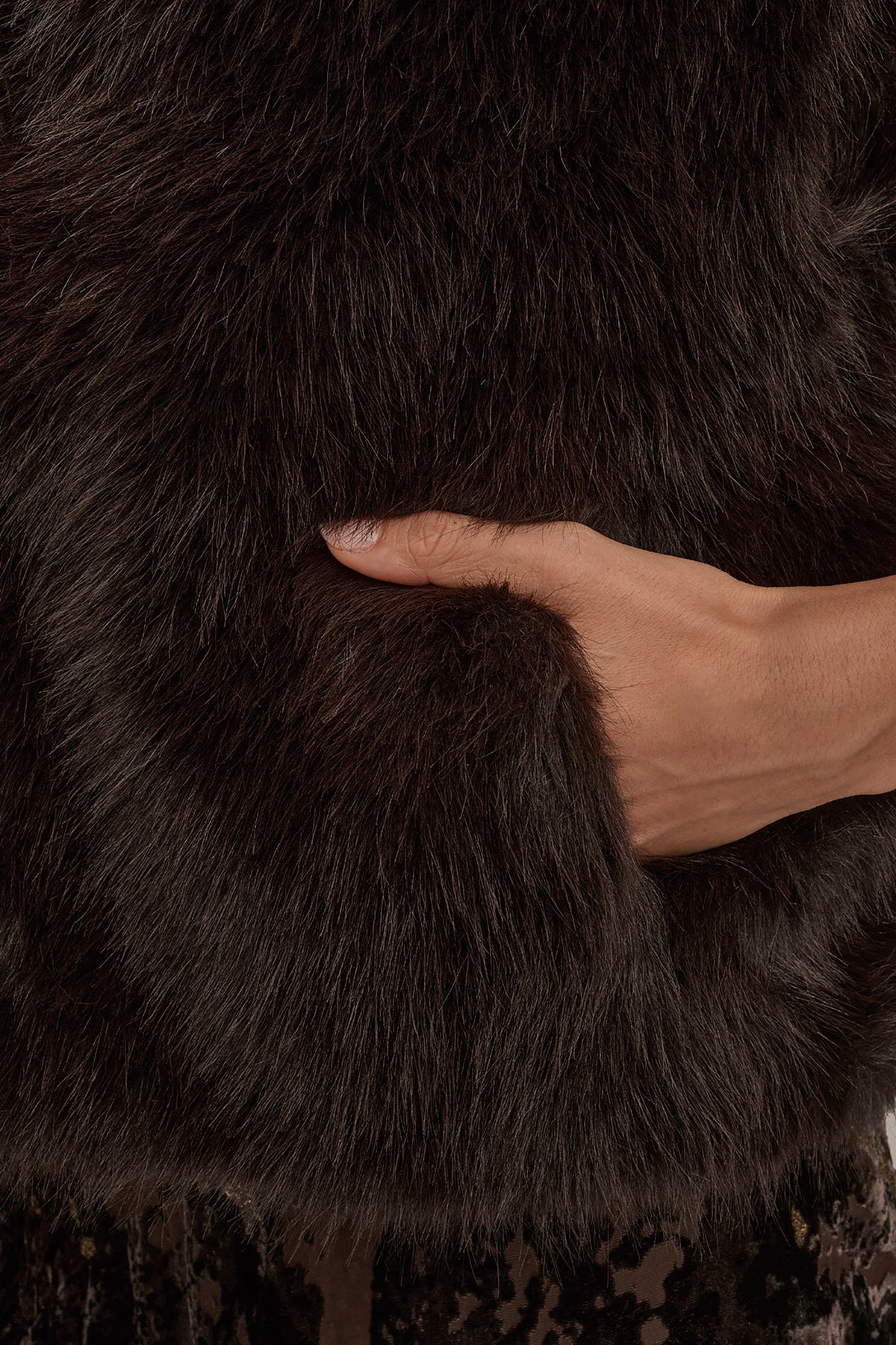 FAUX FUR VEST