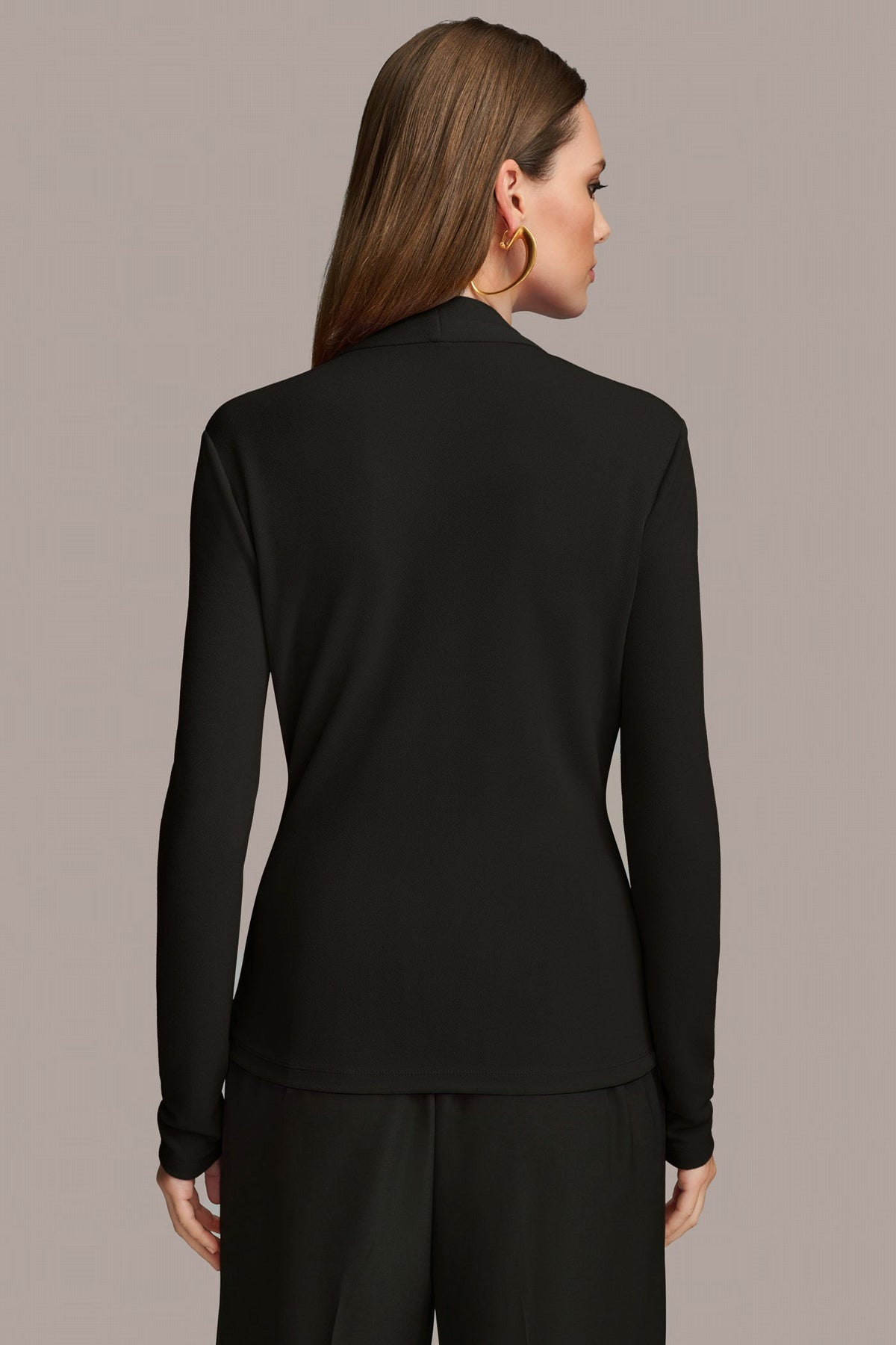 FAUX WRAP WITH HARDWARE TOP