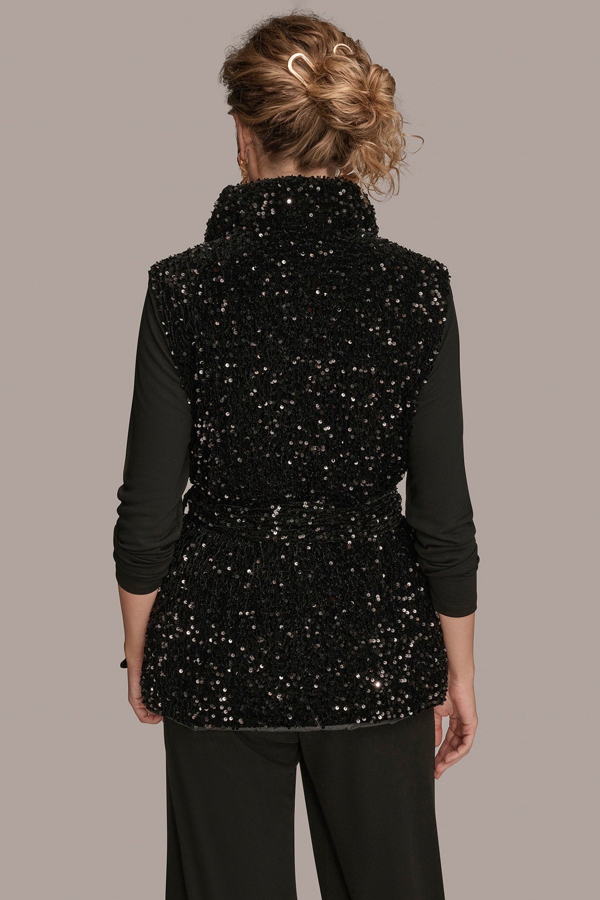 SEQUIN VEST