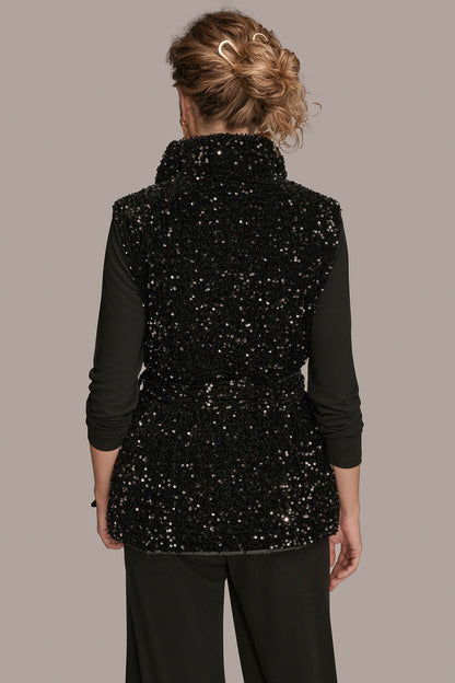 SEQUIN VEST