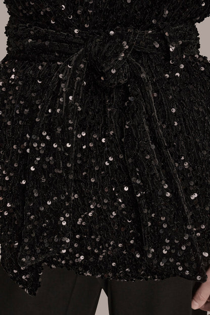 SEQUIN VEST