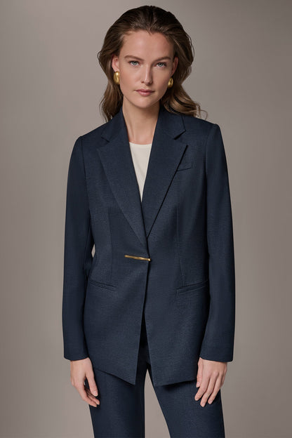GOLD BAR LONGLINE BLAZER