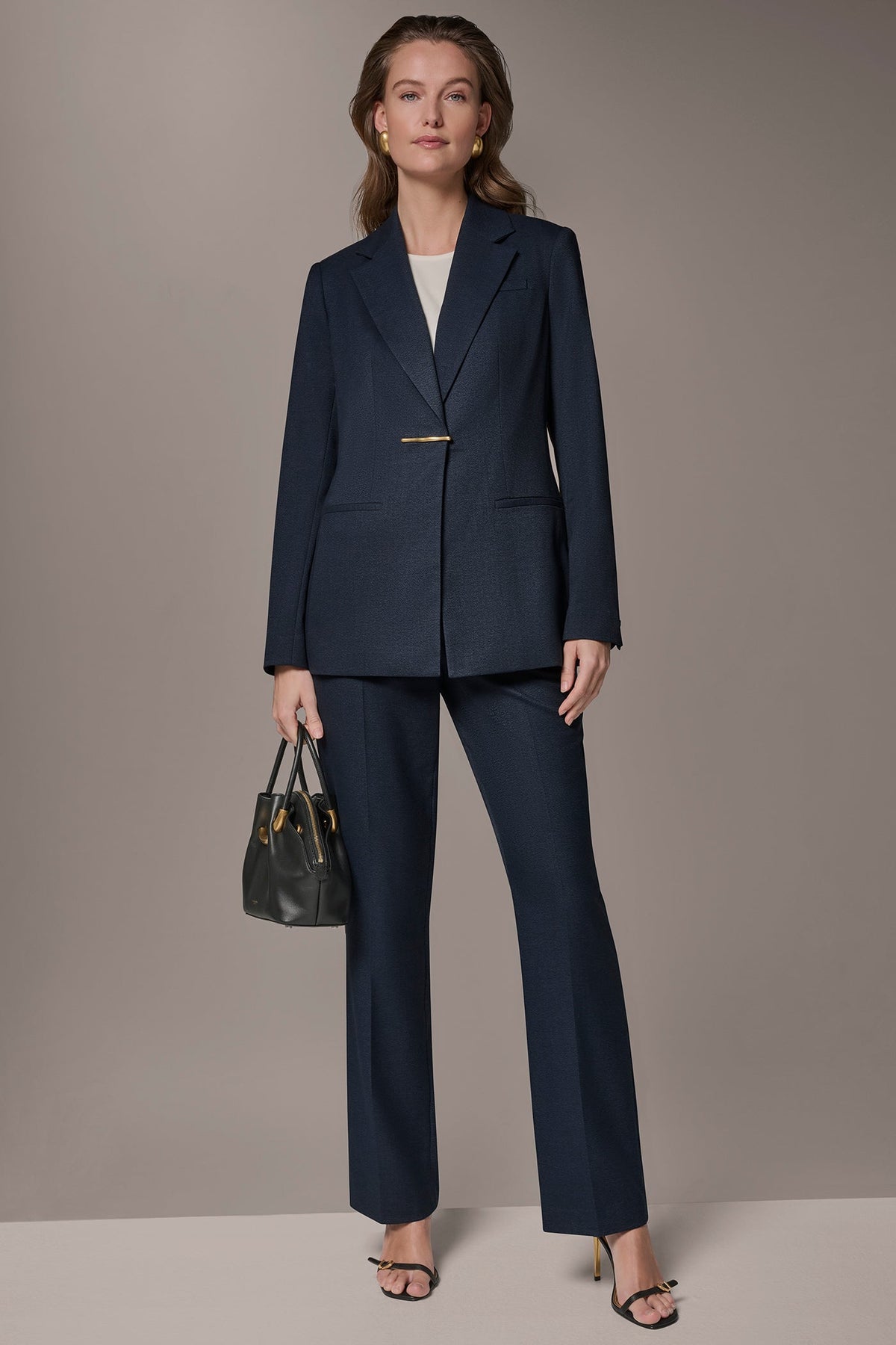 GOLD BAR LONGLINE BLAZER