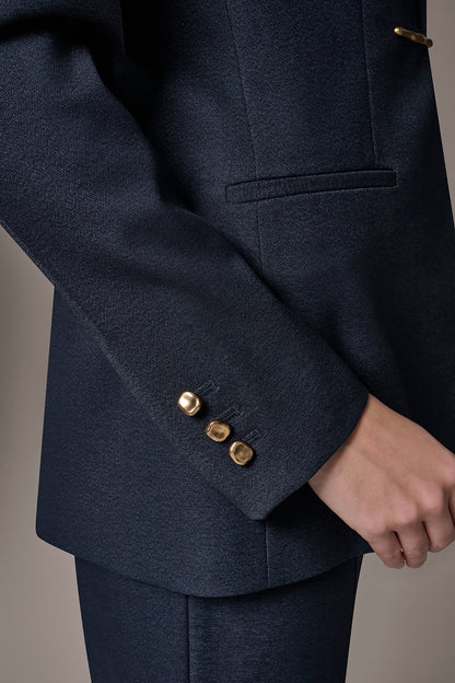 GOLD BAR LONGLINE BLAZER