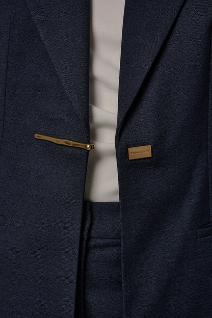 GOLD BAR LONGLINE BLAZER