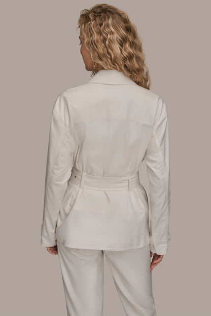 BELTED UTILITY JACKET