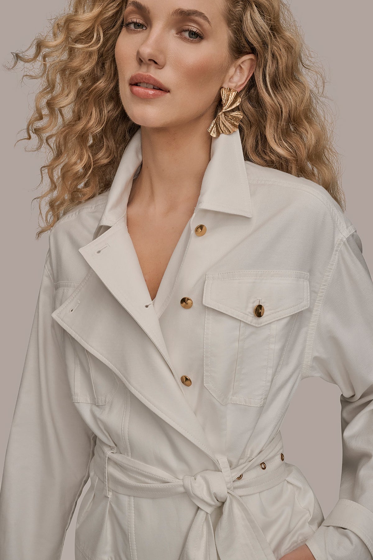 BELTED UTILITY JACKET
