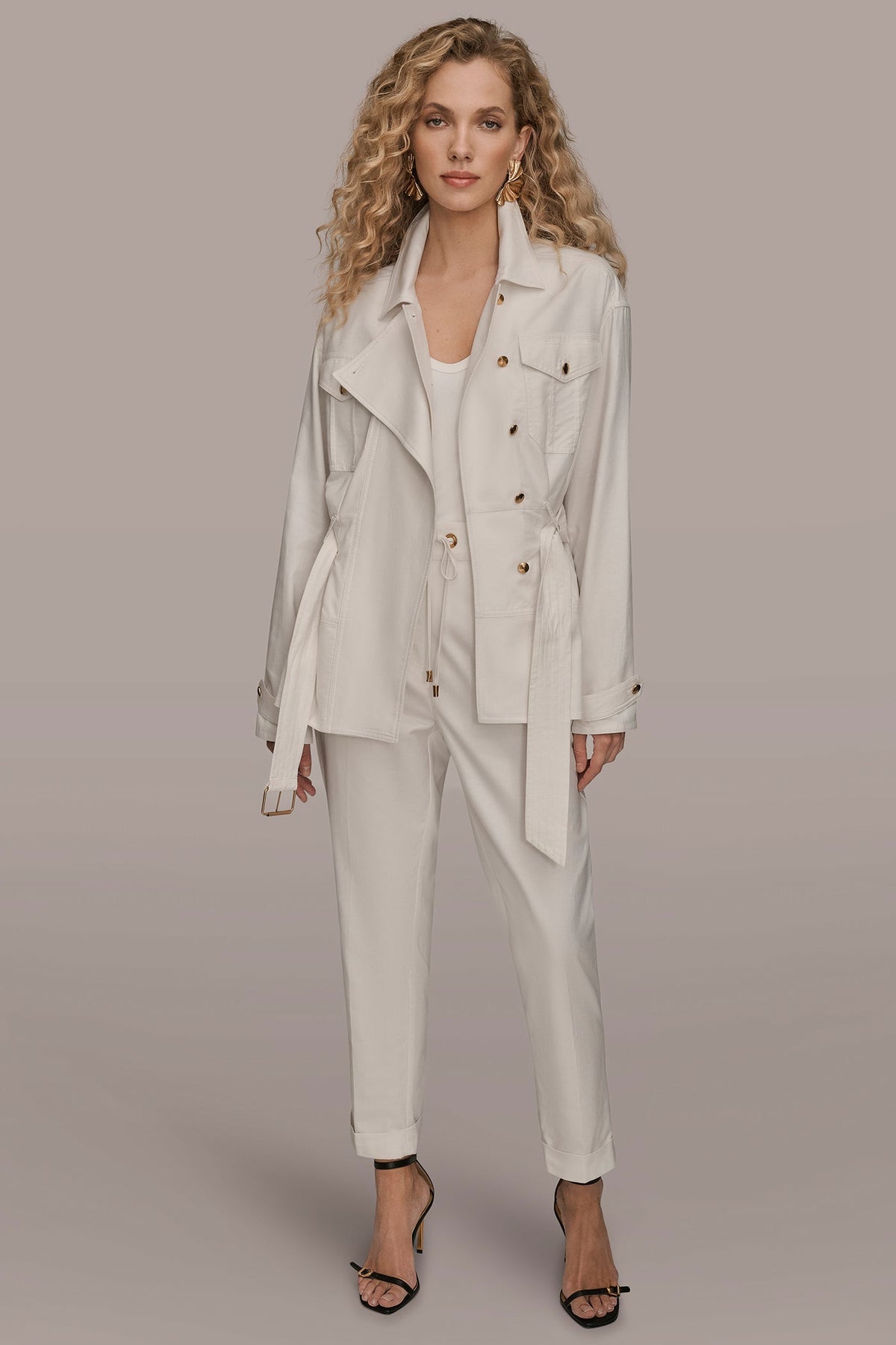 BELTED UTILITY JACKET