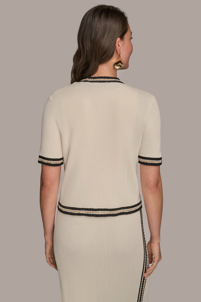 MIDI SHEATH DRESS WITH CARDIGAN