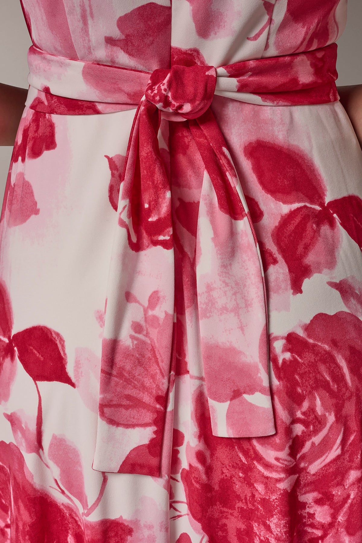 FLORAL MIDI A-LINE DRESS