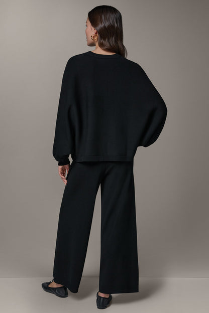 LONG DOLMAN SLEEVE SWEATER