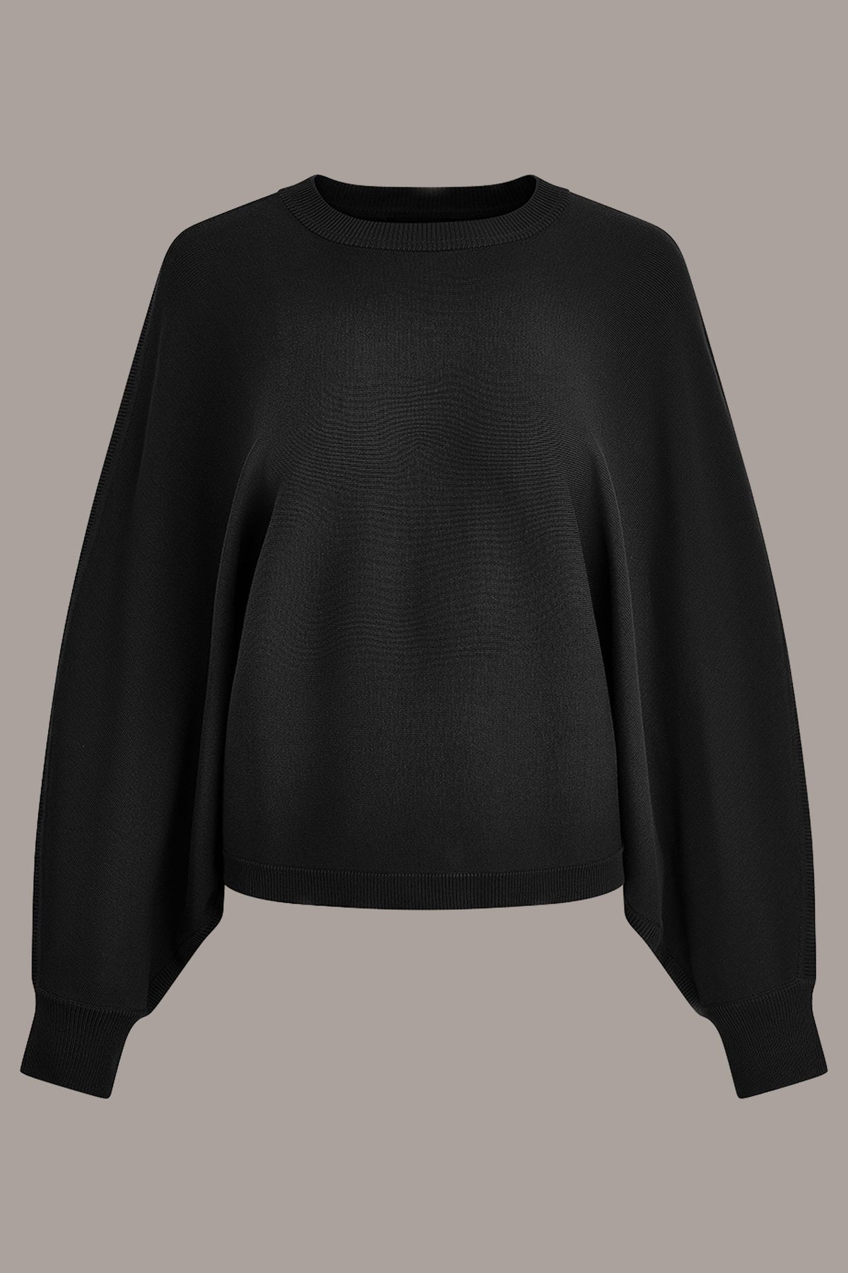 LONG DOLMAN SLEEVE SWEATER