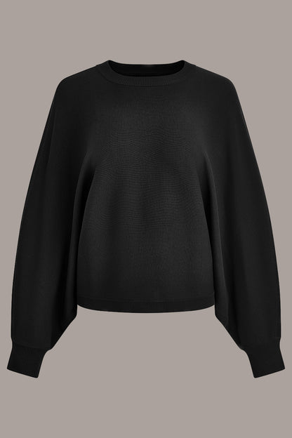 LONG DOLMAN SLEEVE SWEATER