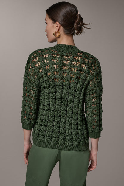 3/4 SLEEVE SWEATER