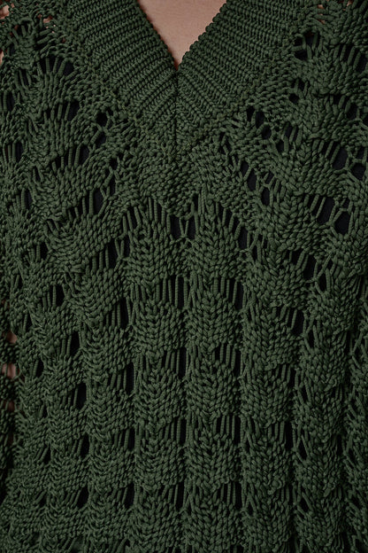 3/4 SLEEVE SWEATER