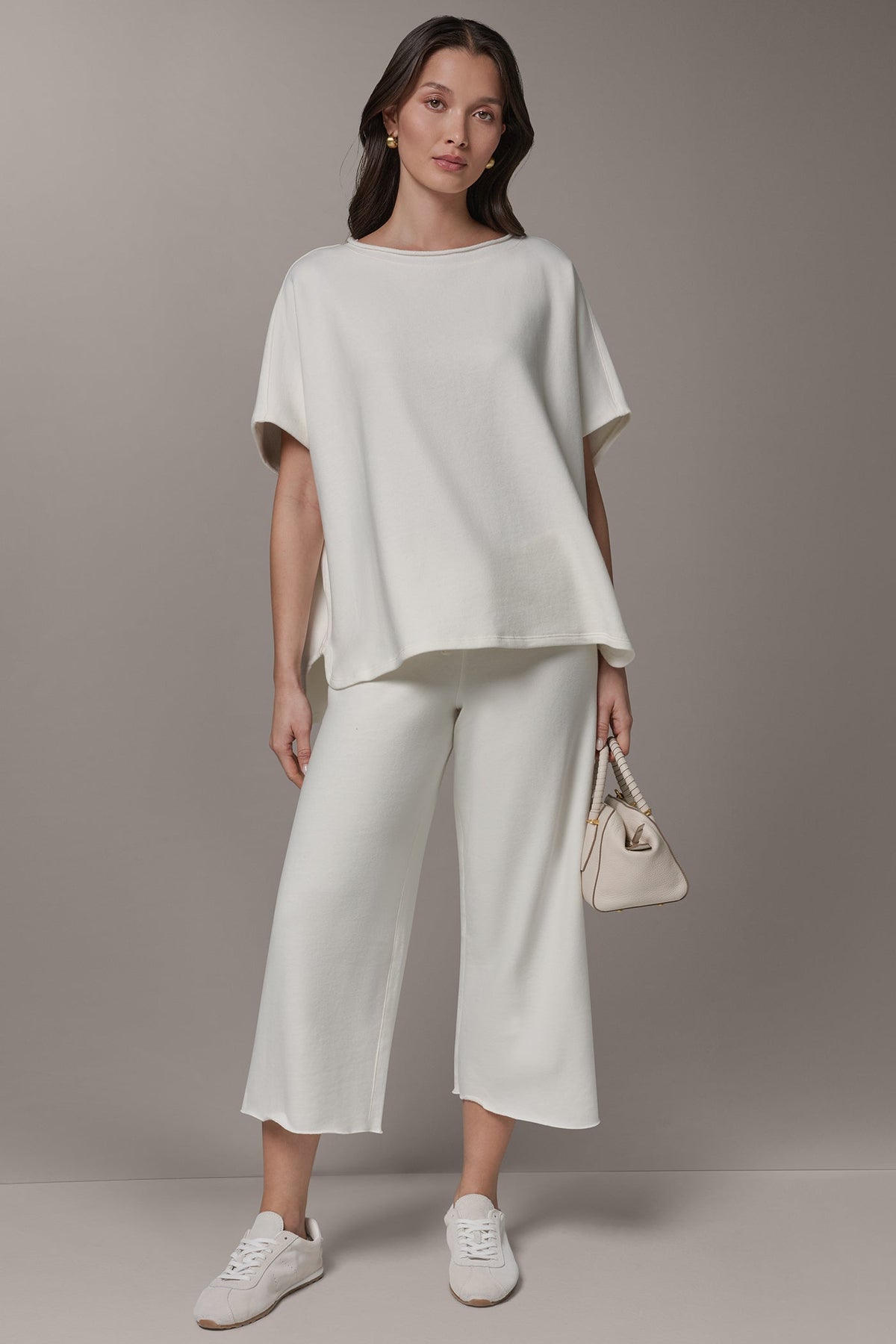 SHORT SLEEVE BOATNECK PULLOVER