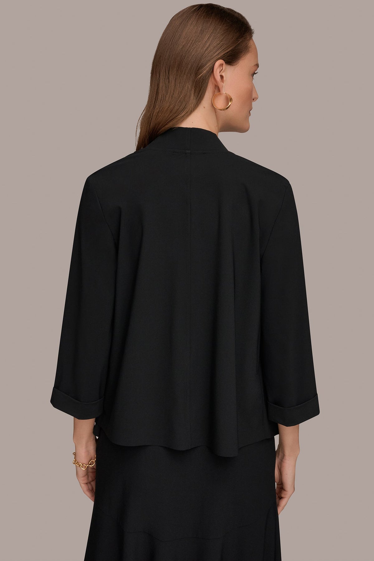 THE MODERN TRAVEL 3/4 SLEEVE SHAWL CARDIGAN JACKET