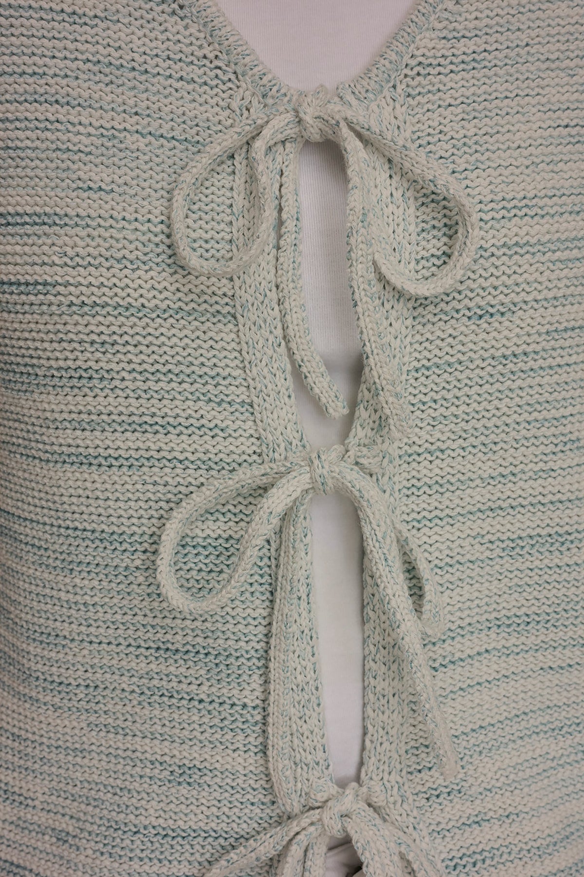 TIE-FRONT CARDIGAN