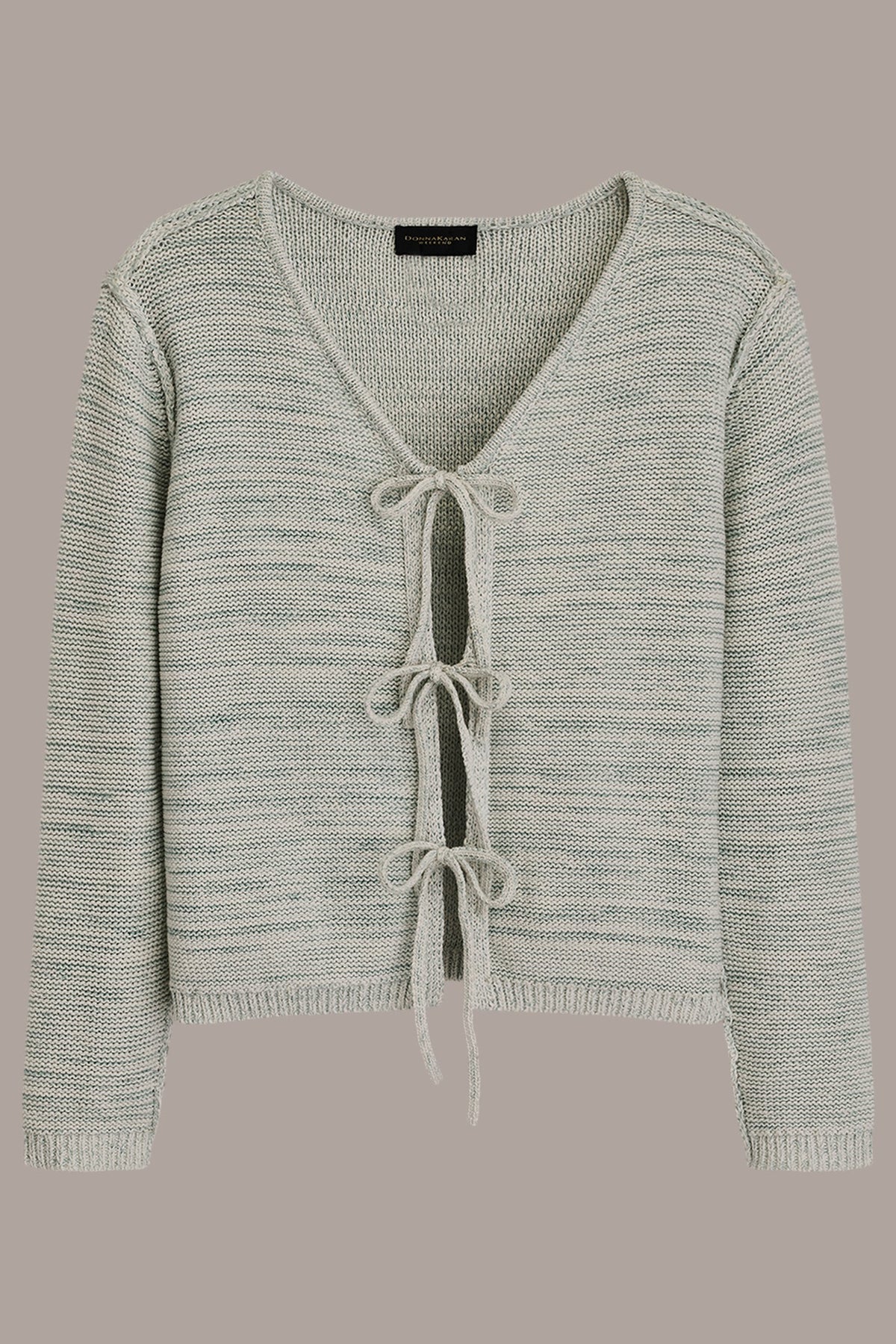 TIE-FRONT CARDIGAN