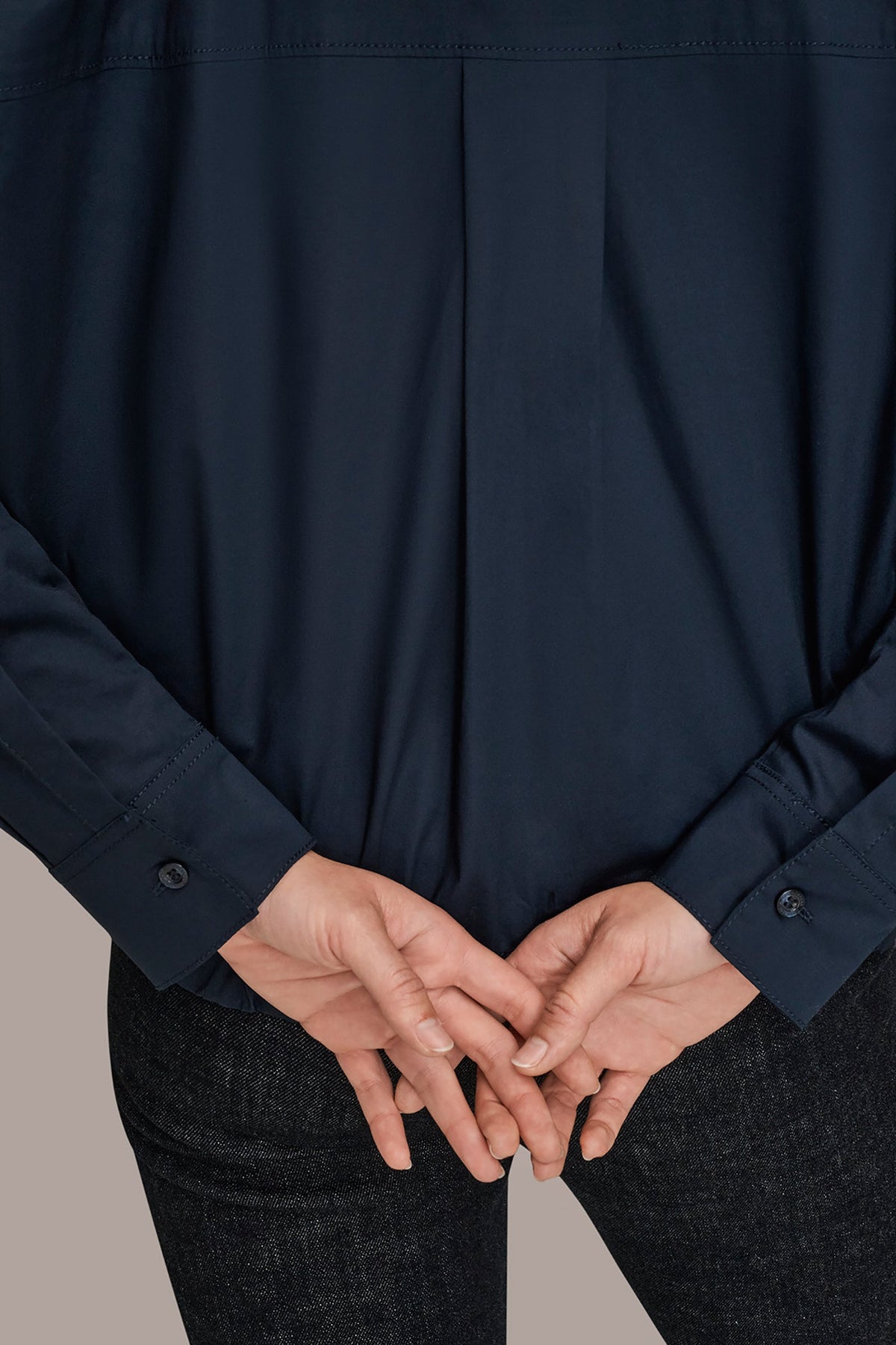 HOODED BUTTON-DOWN SHIRT