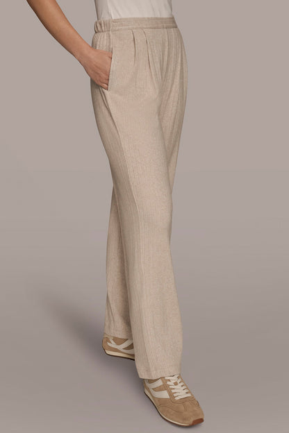 HIGH-RISE PLEATED PANT