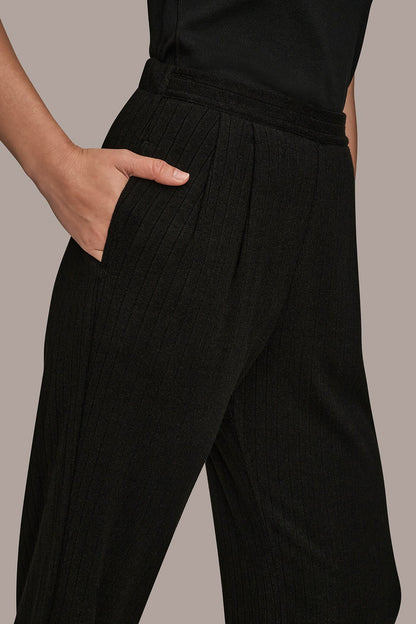 HIGH-RISE PLEATED PANT