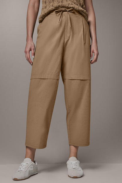 PAPER POPLIN PANT