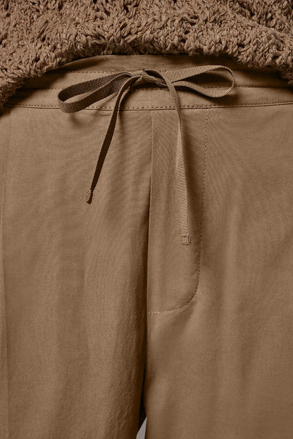 PAPER POPLIN PANT