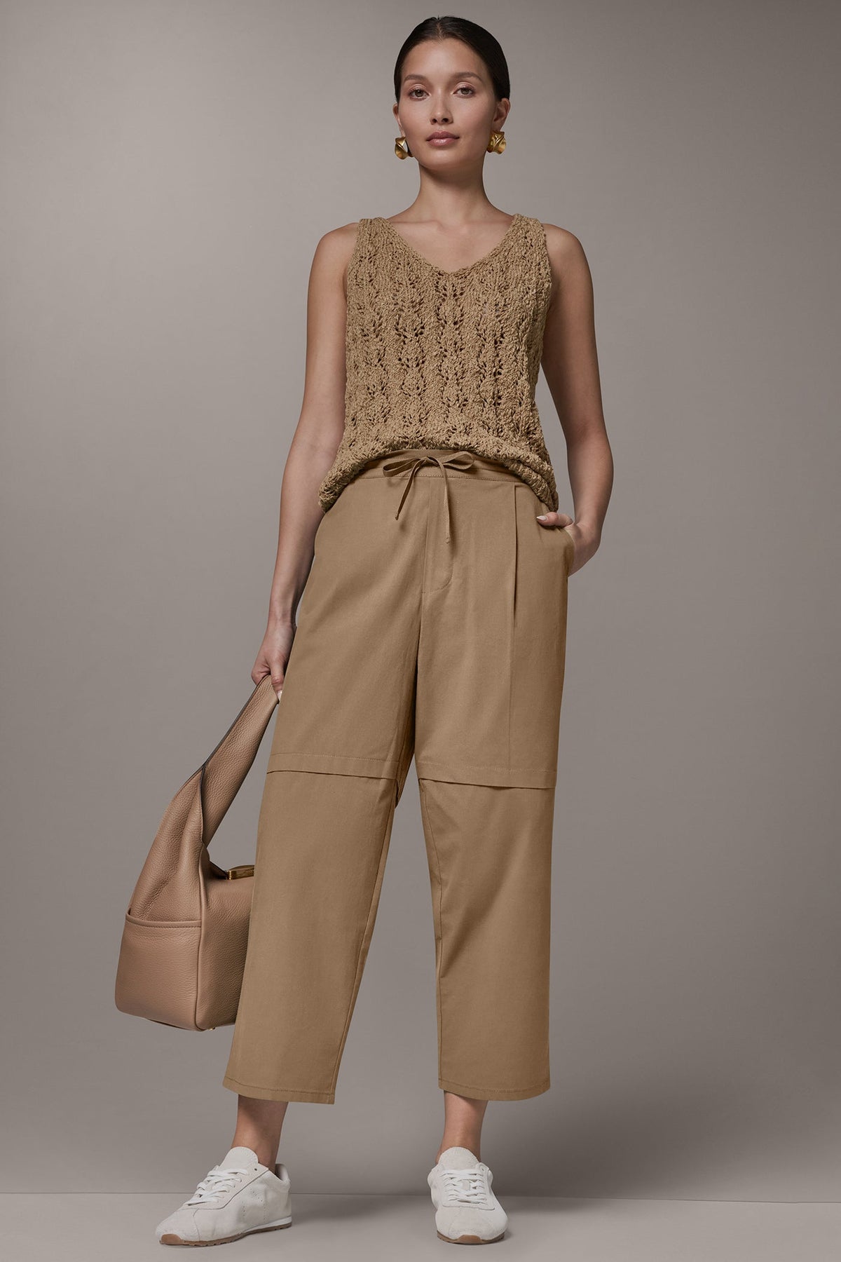 PAPER POPLIN PANT