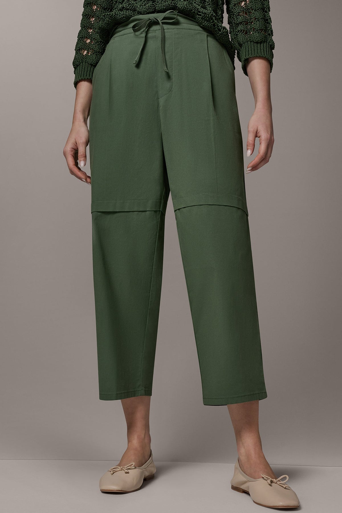 PAPER POPLIN PANT
