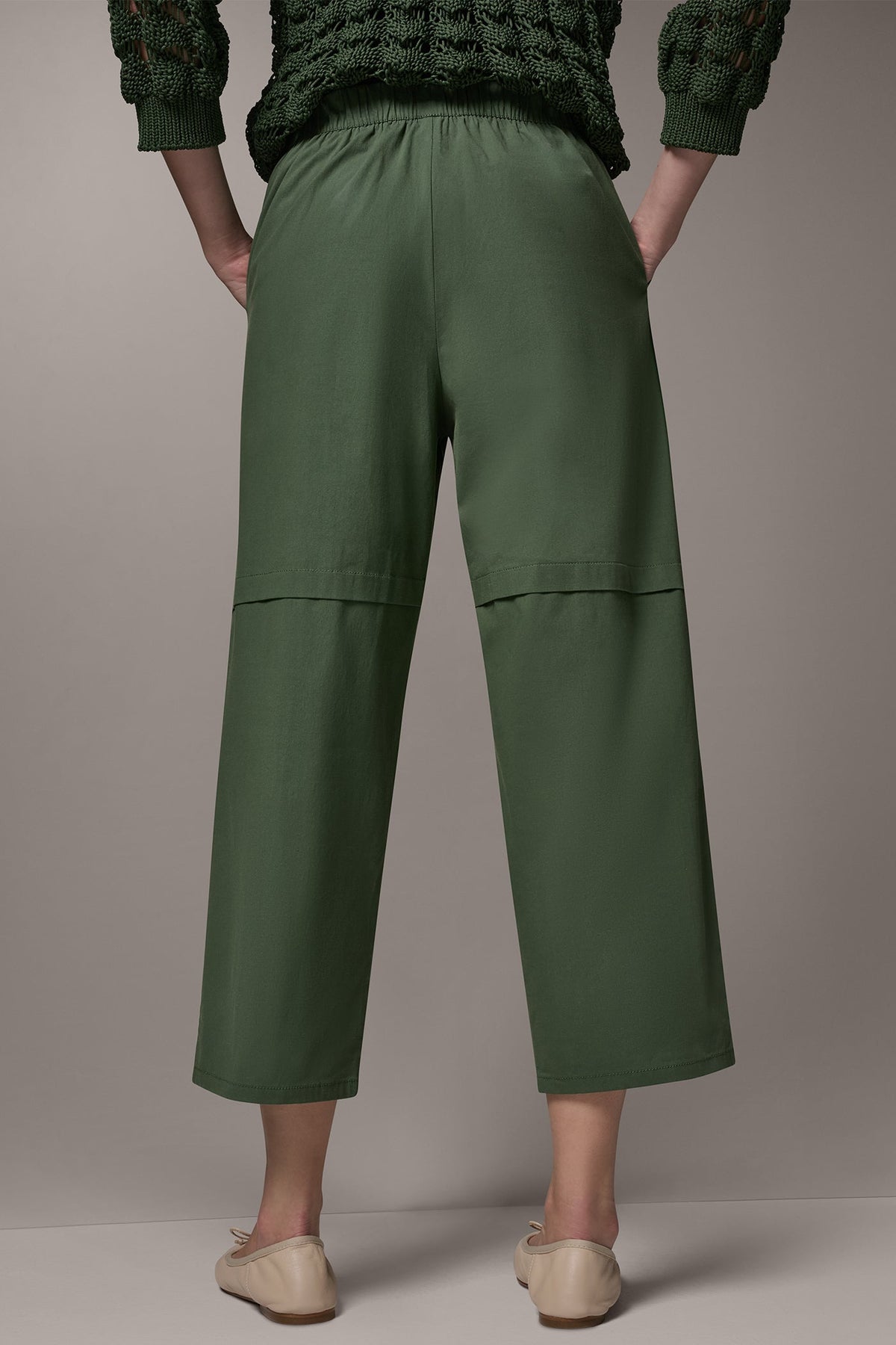 PAPER POPLIN PANT