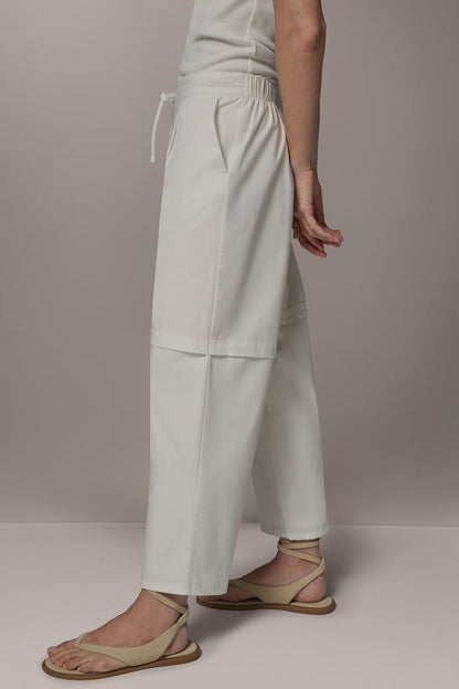 PAPER POPLIN PANT
