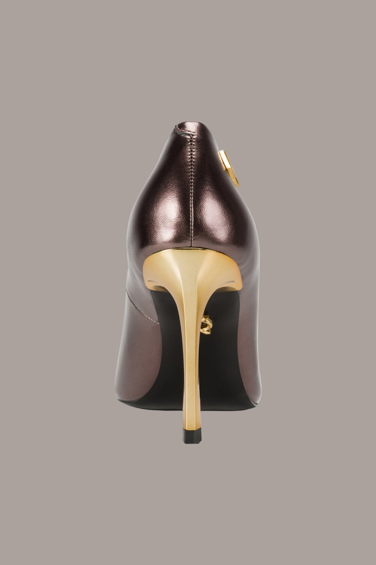 SAVITA LOGO-EMBELLISHED HIGH PUMP