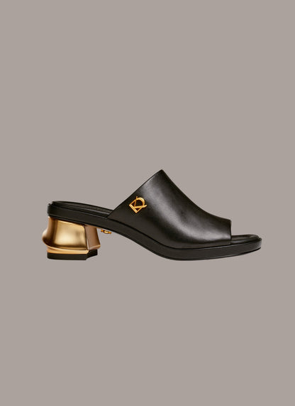 TINLEY LEATHER MULE SANDAL