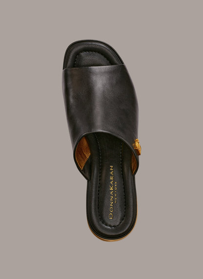 TINLEY LEATHER MULE SANDAL