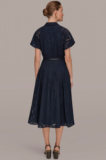 SHORT-SLEEVE SHIRT DRESS