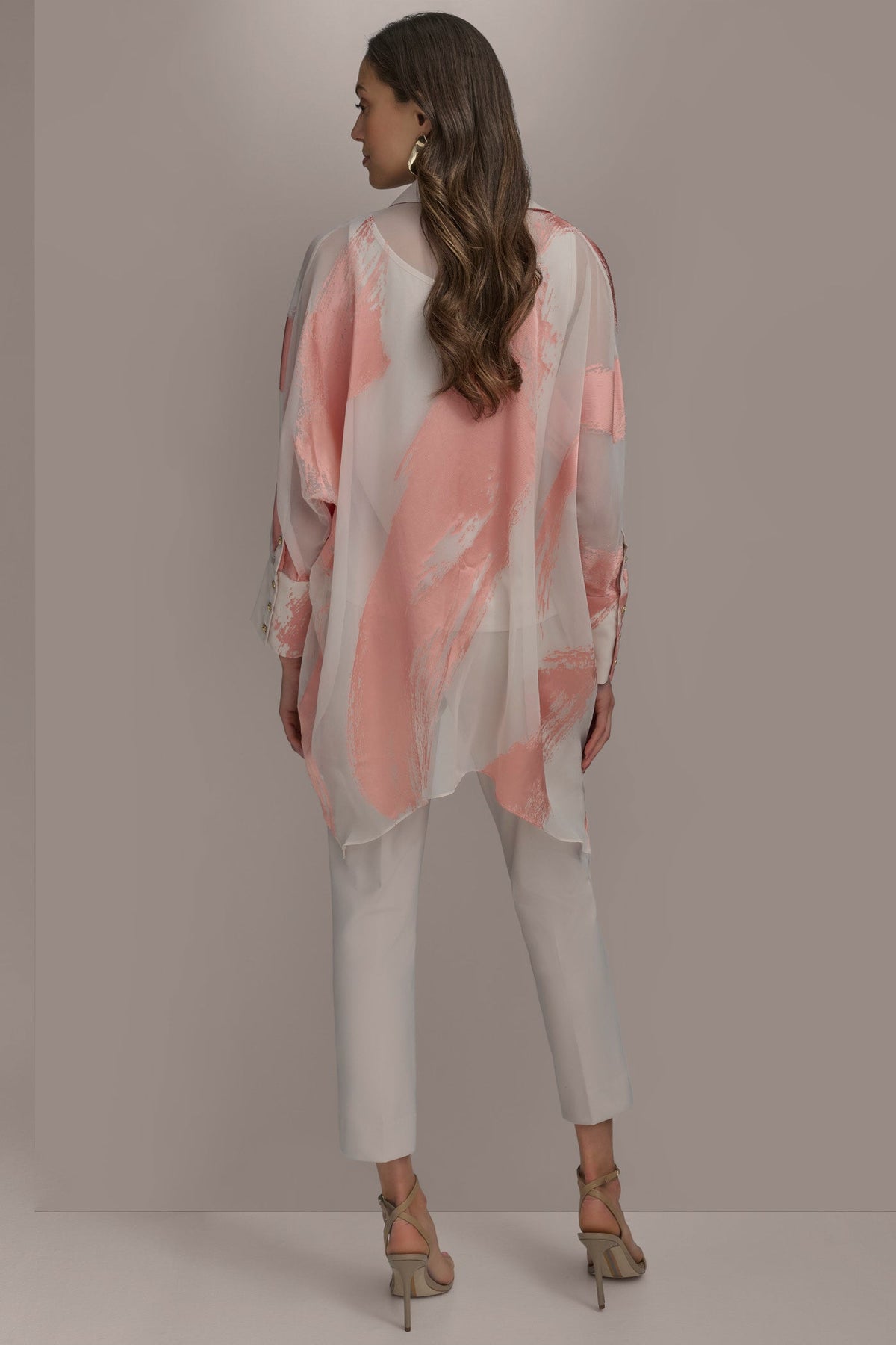 BRUSHSTROKE BURNOUT TOP