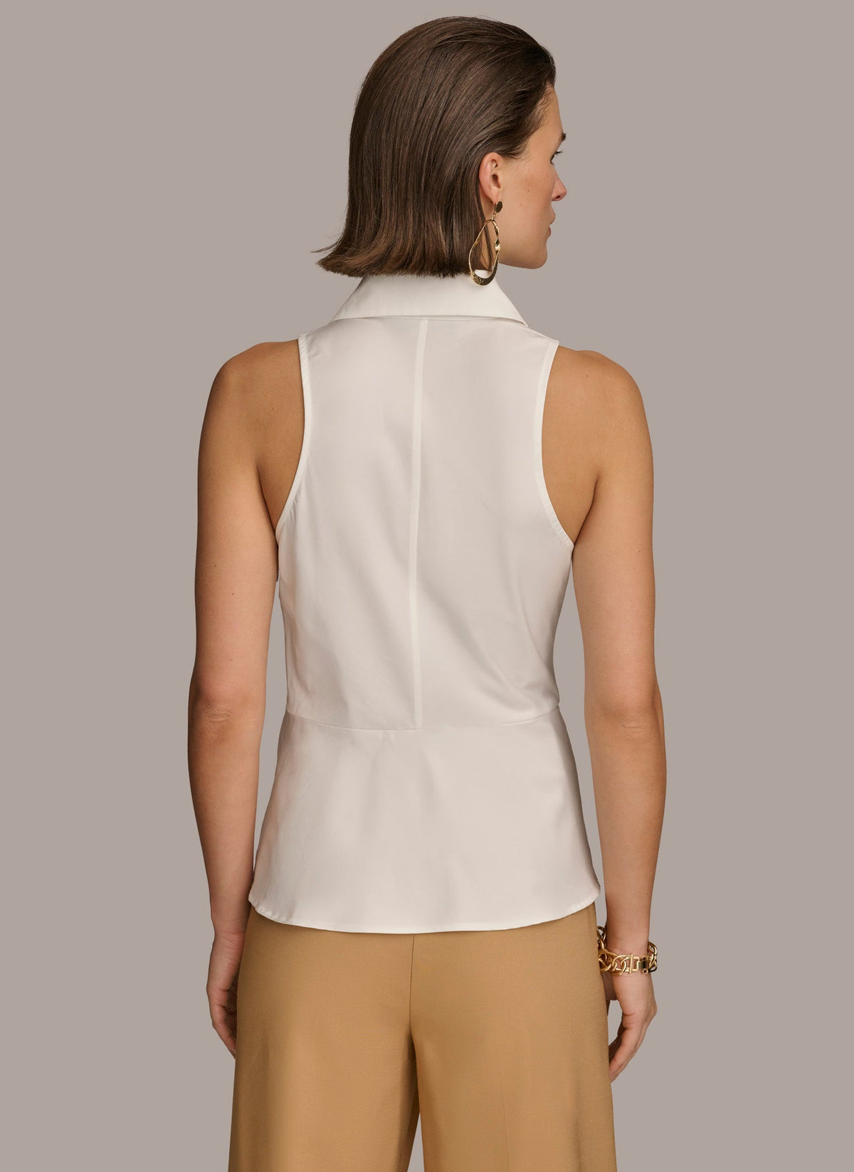 TORTOISE HARDWARE KNOT TOP