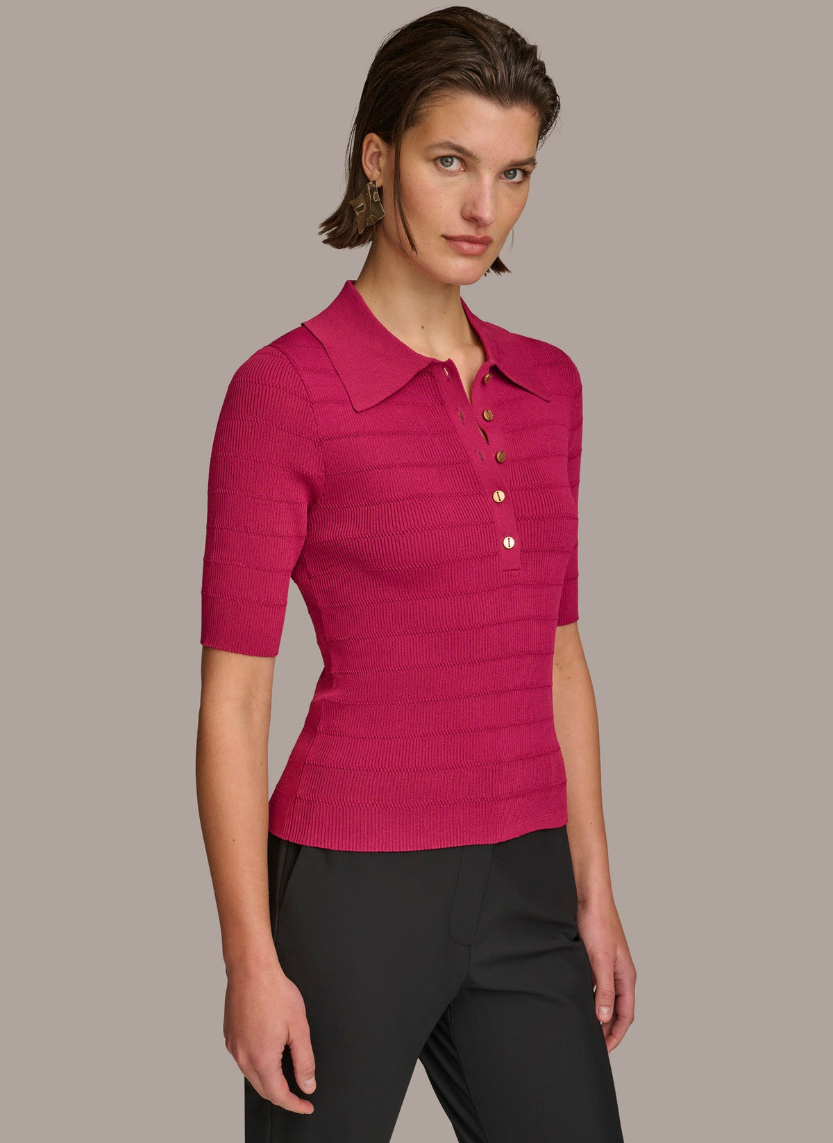 COLLAR BUTTON TOP