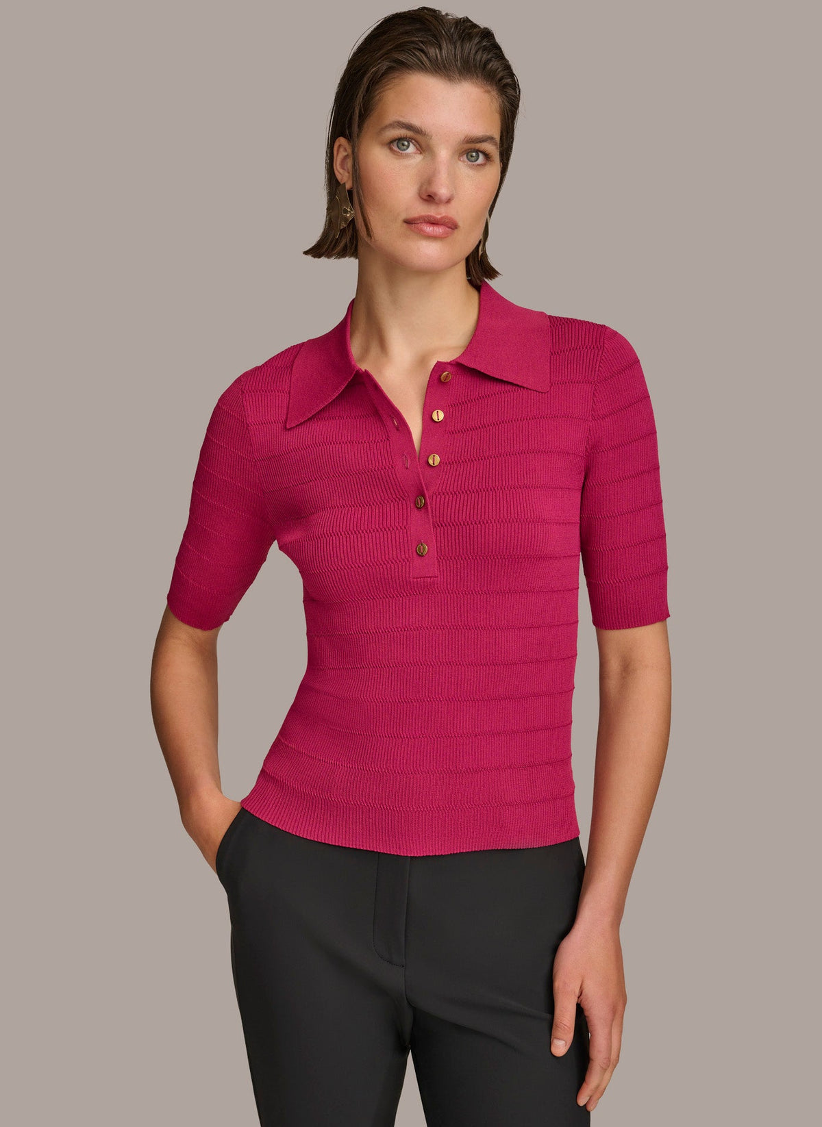 COLLAR BUTTON TOP