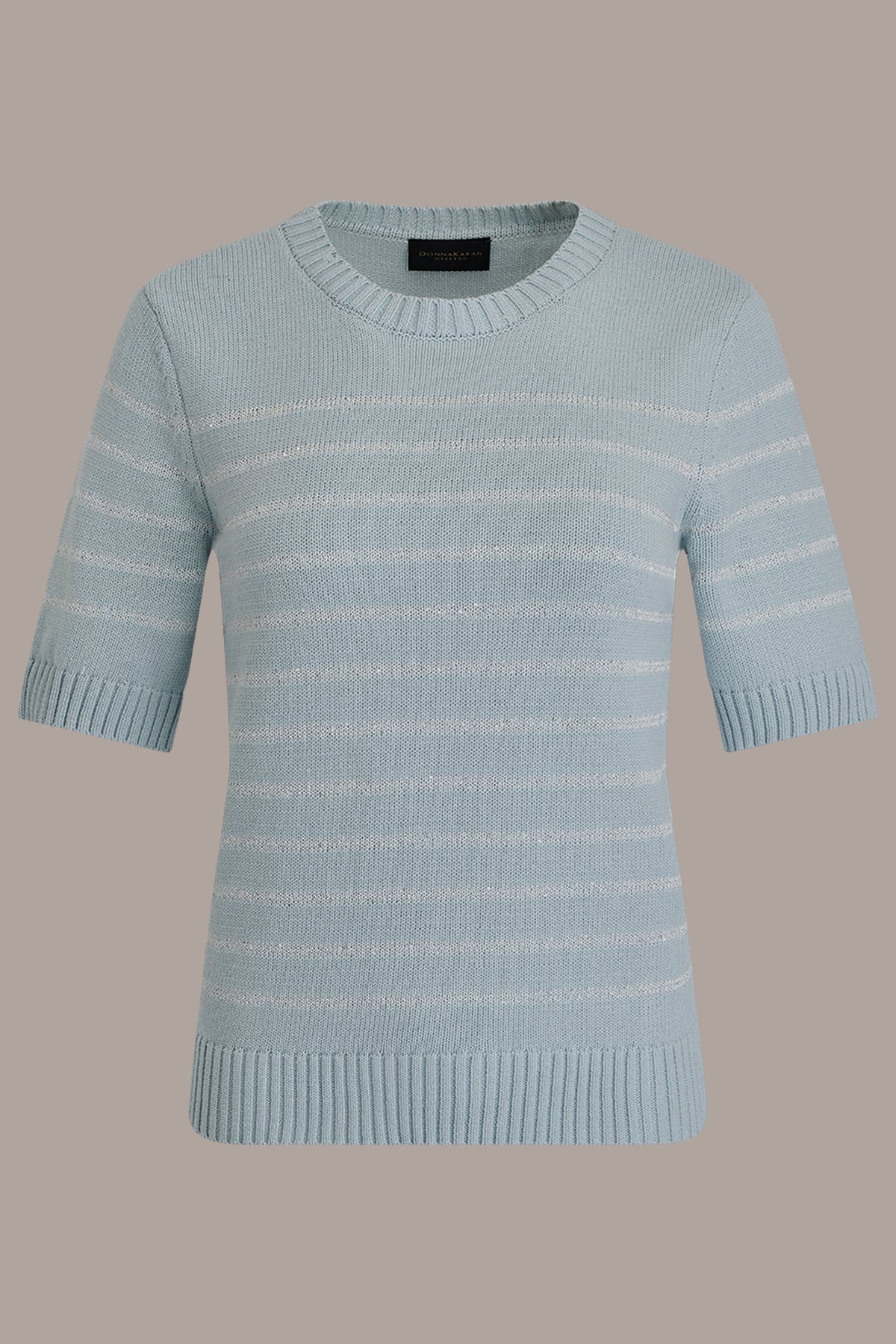 SEQUIN STRIPE SWEATER