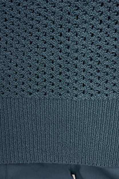 LONG SLEEVE OPEN STITCH SWEATER