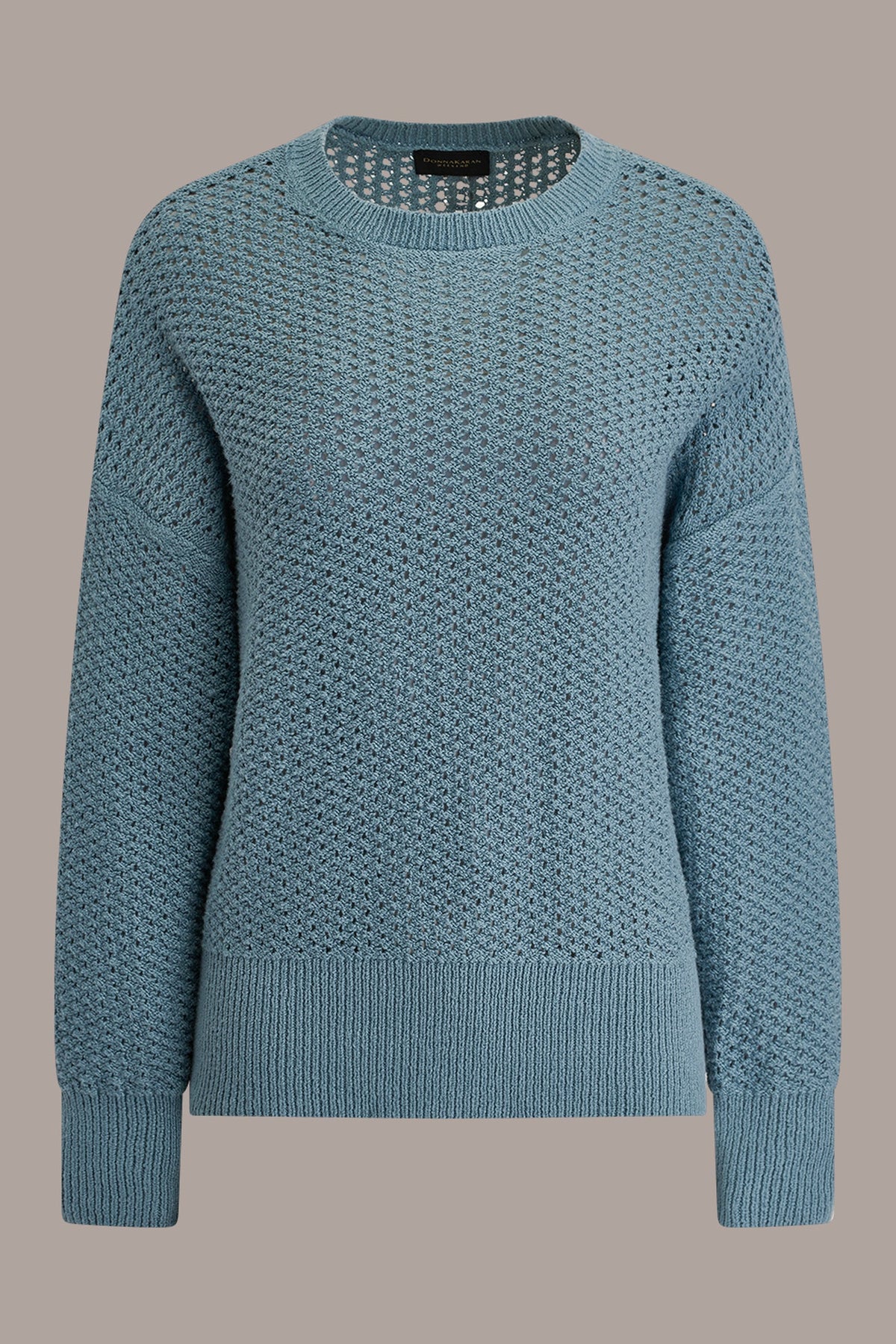 LONG SLEEVE OPEN STITCH SWEATER